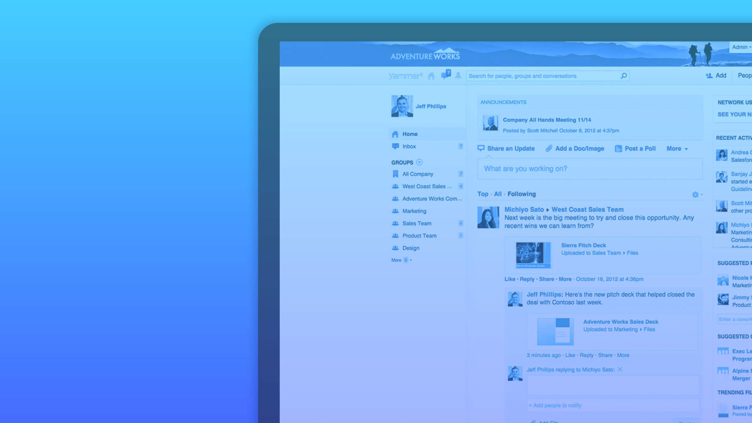 Yammer | Office 365 | Prodware