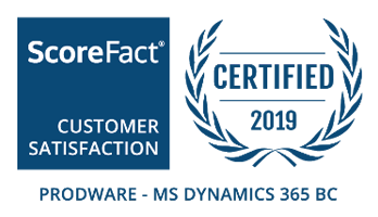 ScoreFact Certified Dynamics 365 Business Central | Prodware