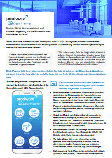 Prodware Desk Planner App