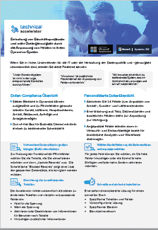 Technical Accelerator für Dynamics 365 Business Central