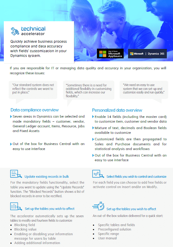 Technical accelerator - Brochure