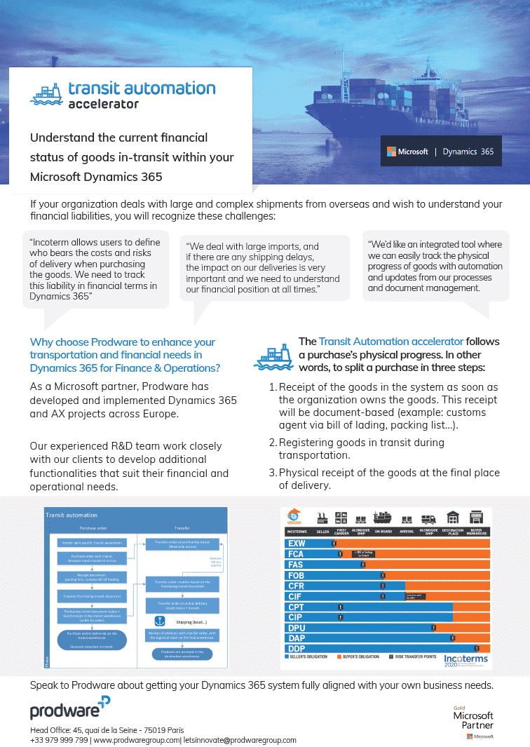 Transit automation accelerator - Brochure