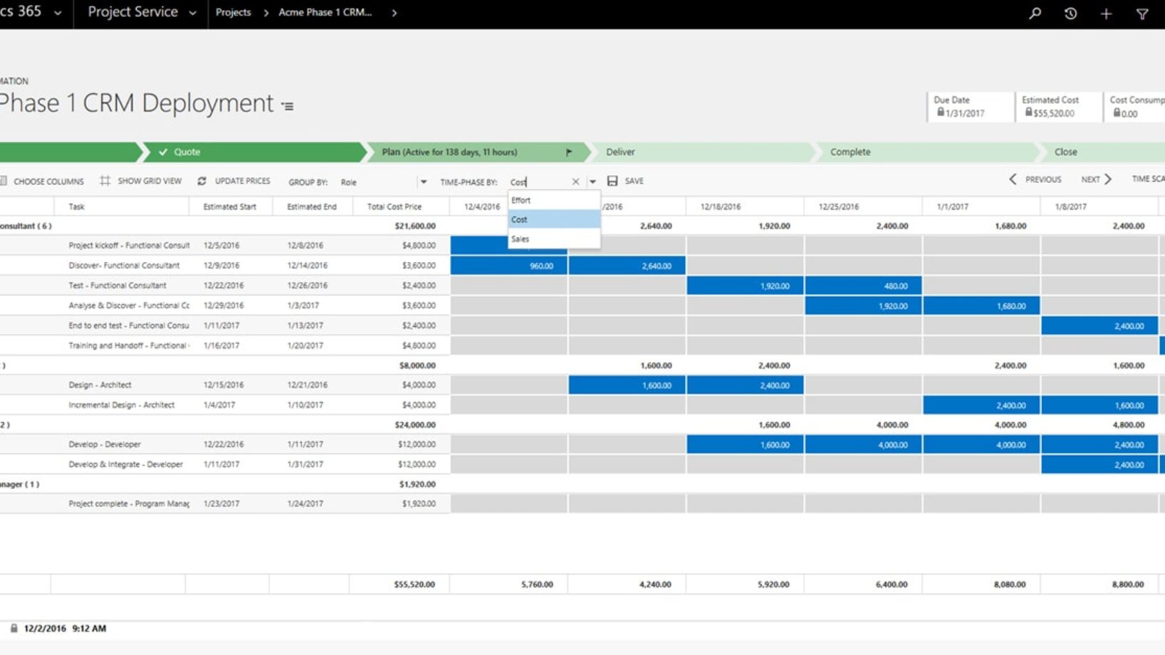 Présentation Project Service Automation