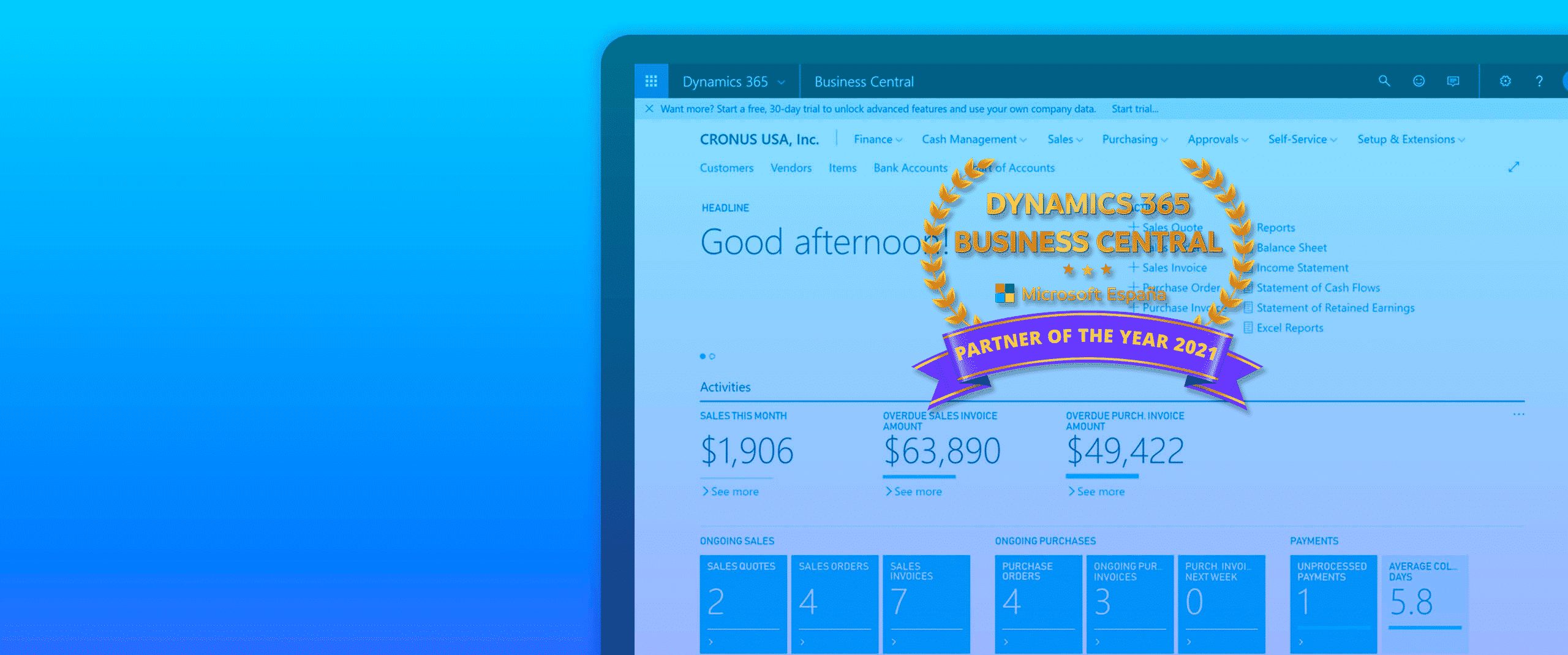 Microsoft Dynamics 365 Business Central
