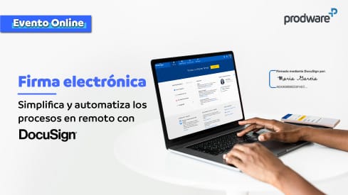 Firma electrónica | automatiza procesos en remoto con DocuSign