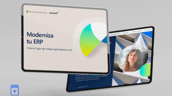 Ebook | Moderniza tu ERP: crea un lugar de trabajo ágil basado en IA