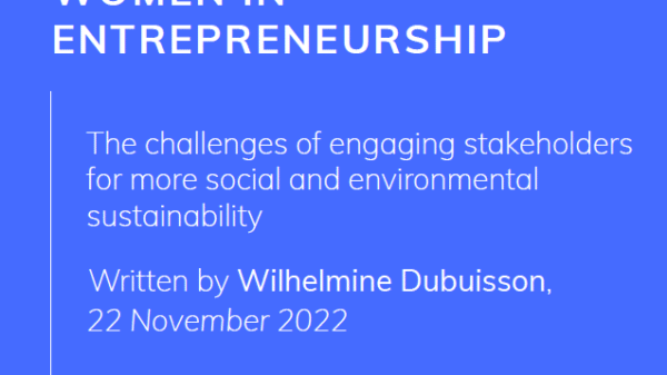 COP27 – Women in entrepreneurship