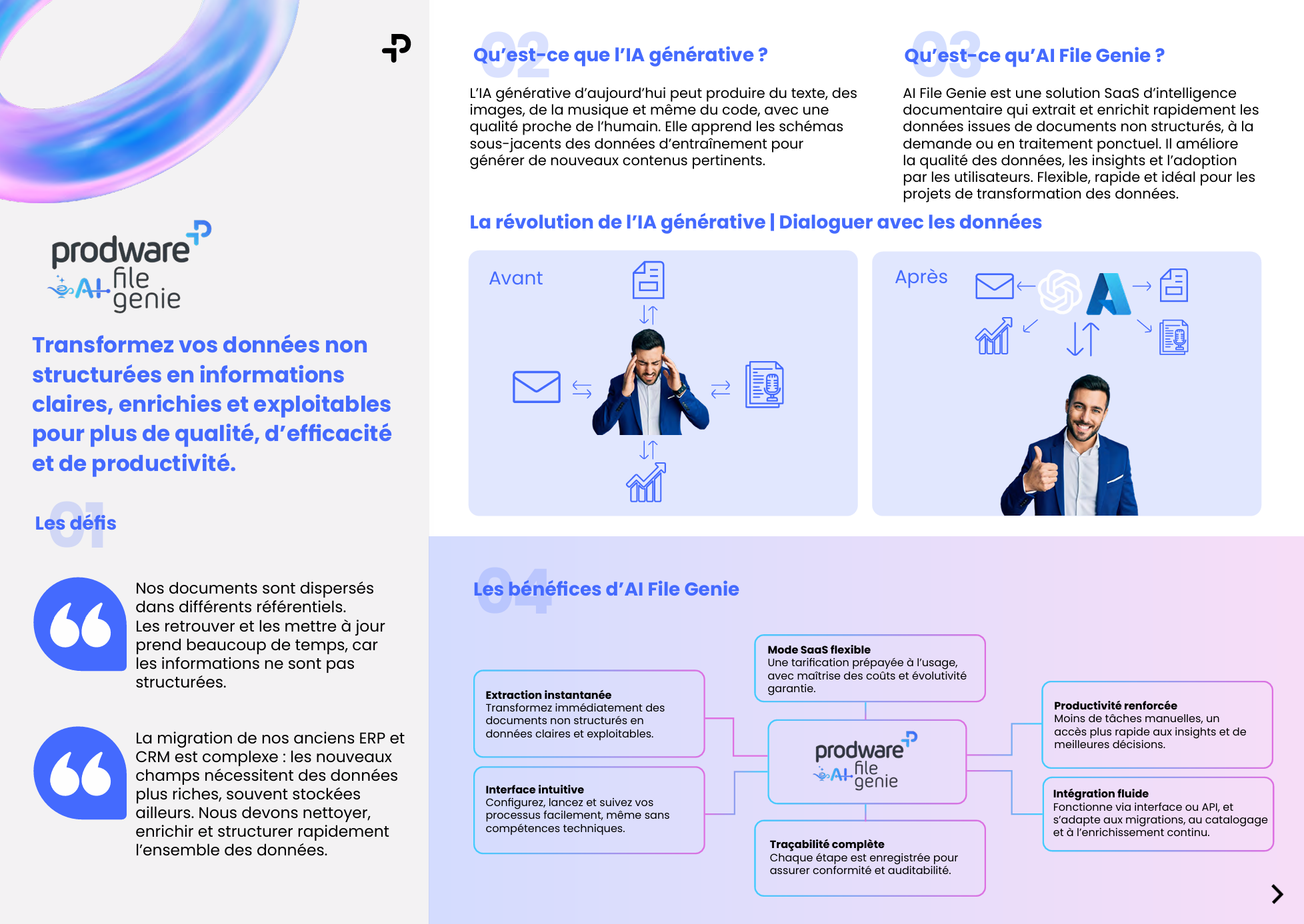 AI File Genie plaquette vignette