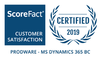 Certification ScoreFact Microsoft Dynamics 365 Business Central