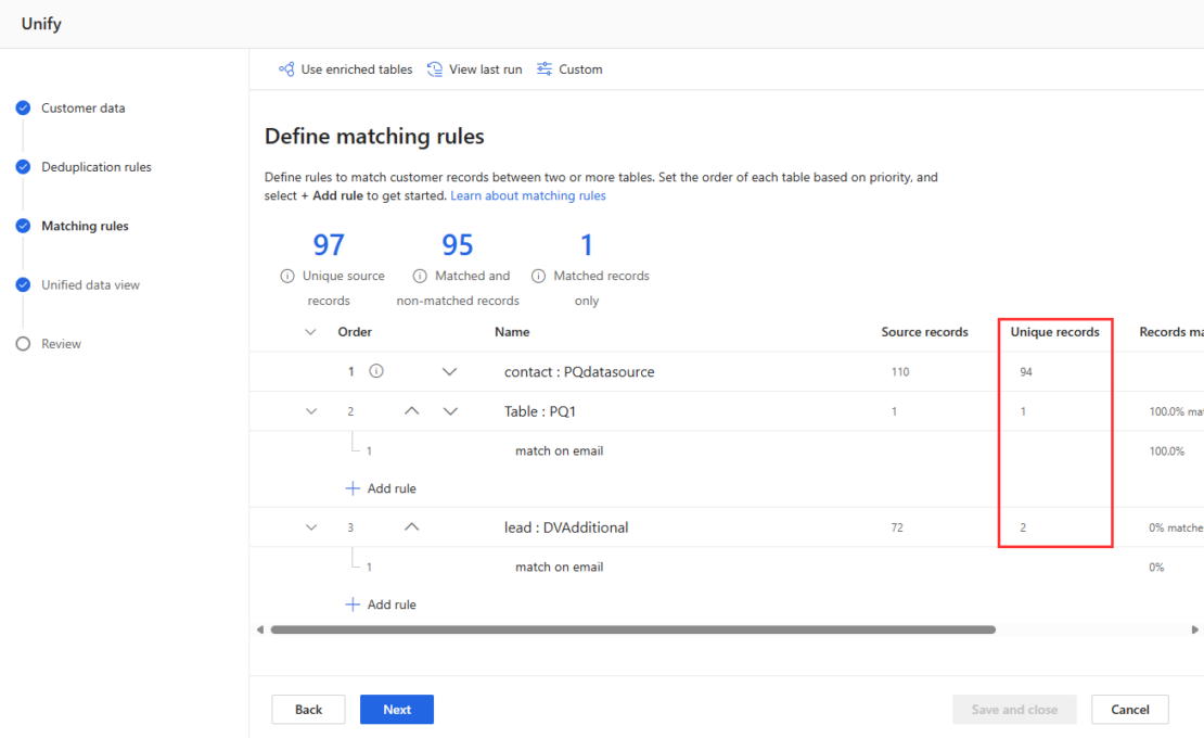 vue sur le segmentation client dans dynamics 365 customer insights