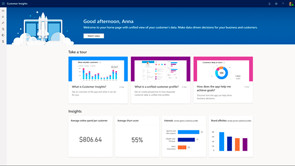vue sur le segmentation client dans dynamics 365 customer insights