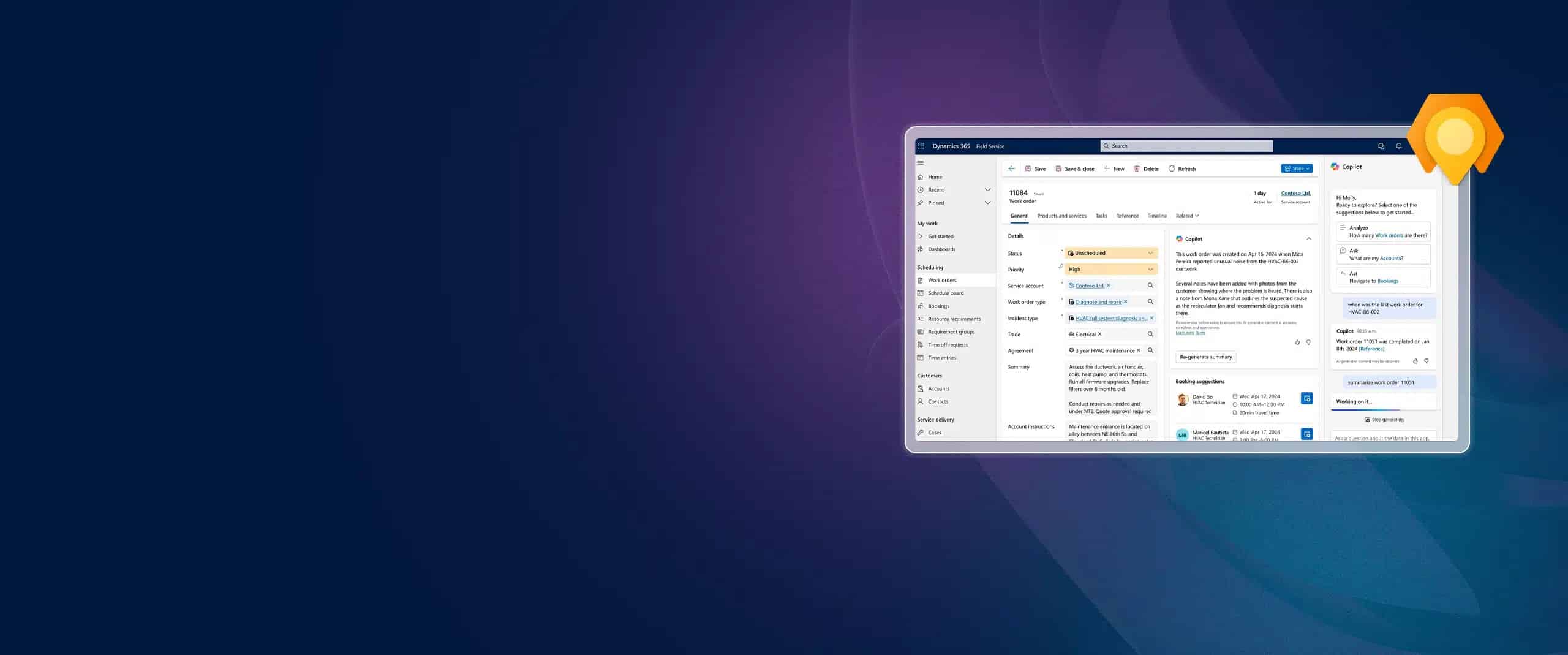 Dynamics 365 Field Service