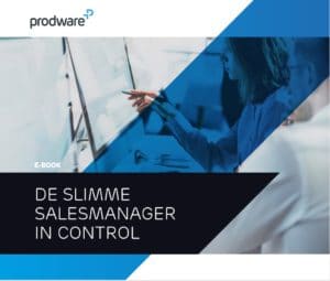 De slimme salesmanager in control.