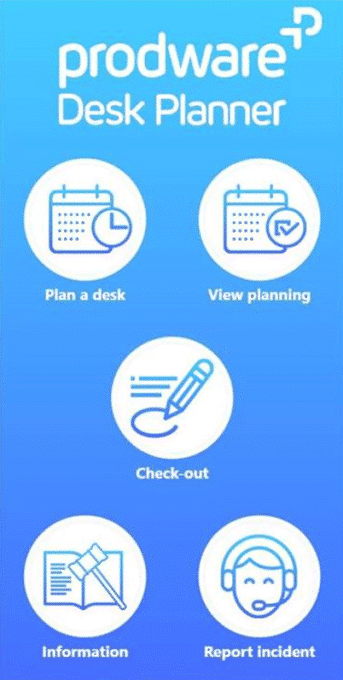 Desk Planner Mobile App