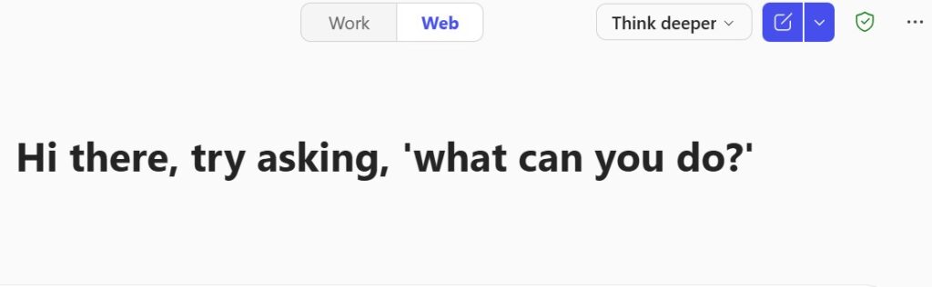 Copilot think deeper