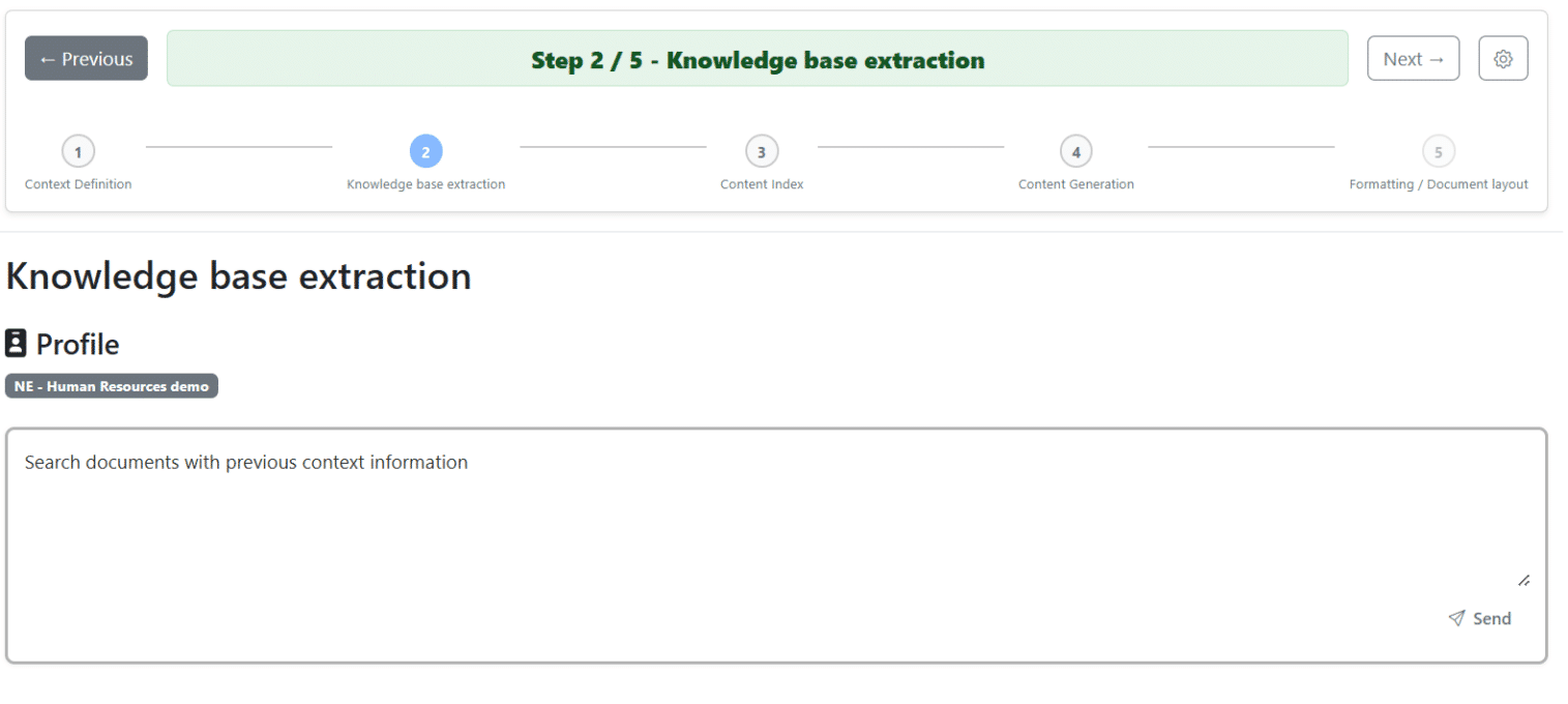Stap 2 ai content generator