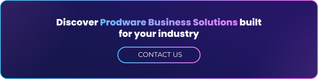 CTA - Prodware Business Solutions