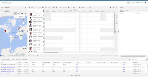 DeviceTone schedule work order