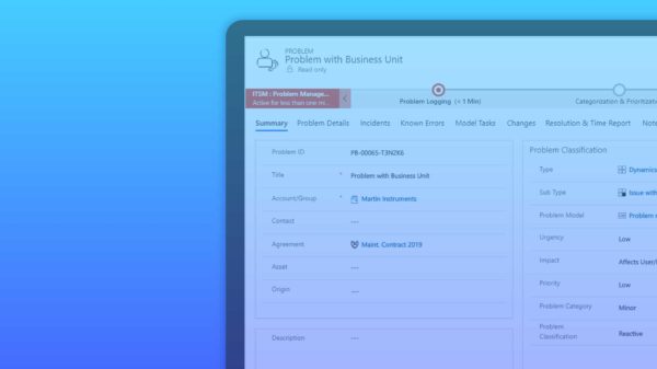 IT Service Management for Microsoft Dynamics 365 Customer Service