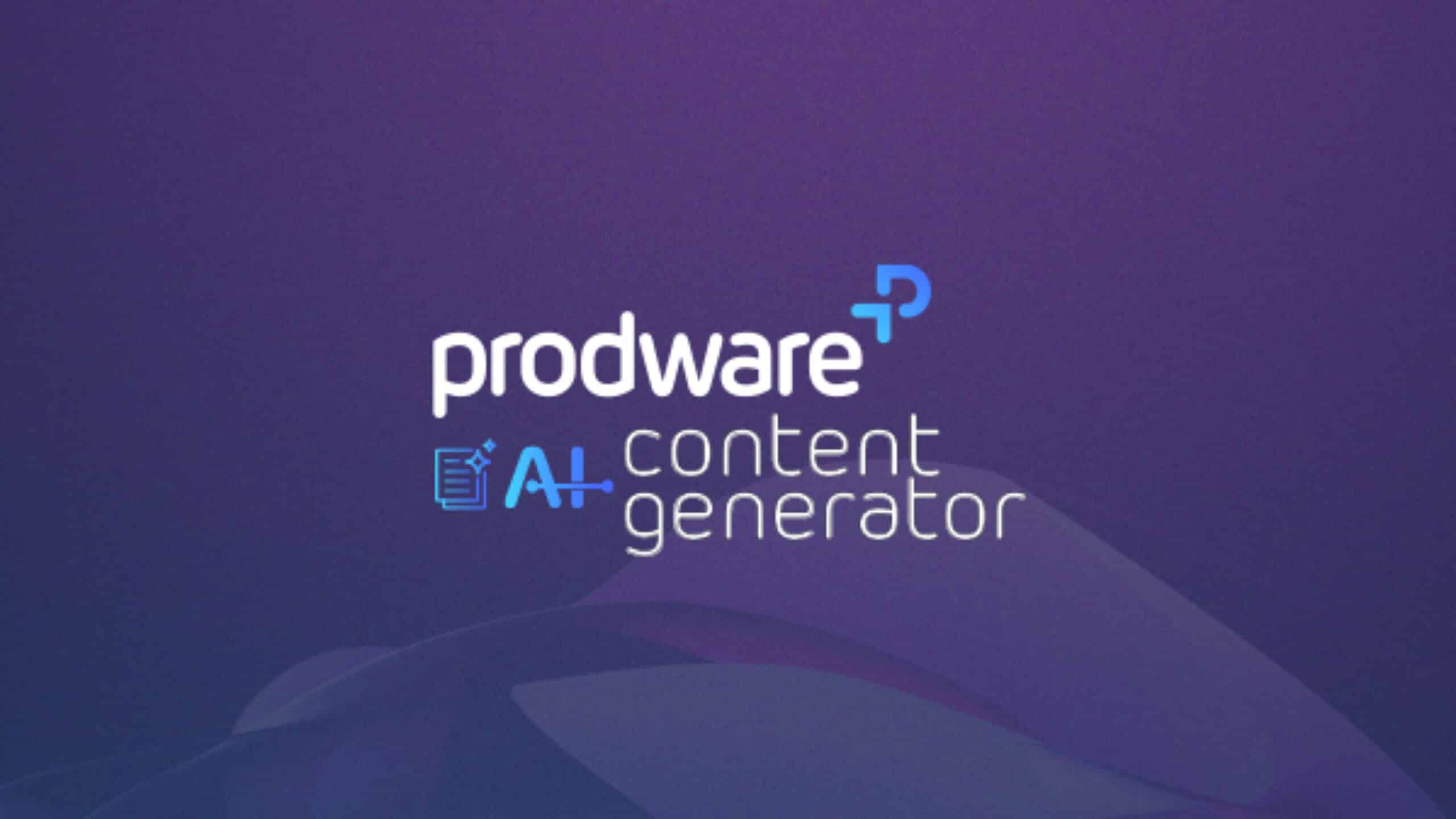 Prodware AI Apps | Artificial Intelligence | Prodware Group