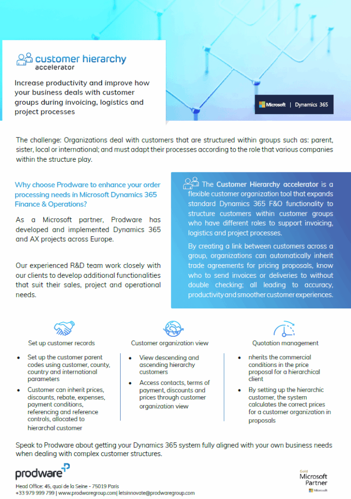 customer hierarchy accelerator brochure thumbnail