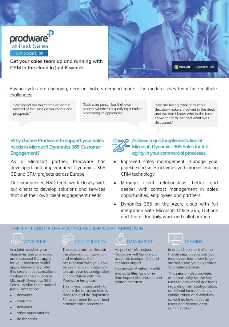 fast sales jump start service brochure thumbnail