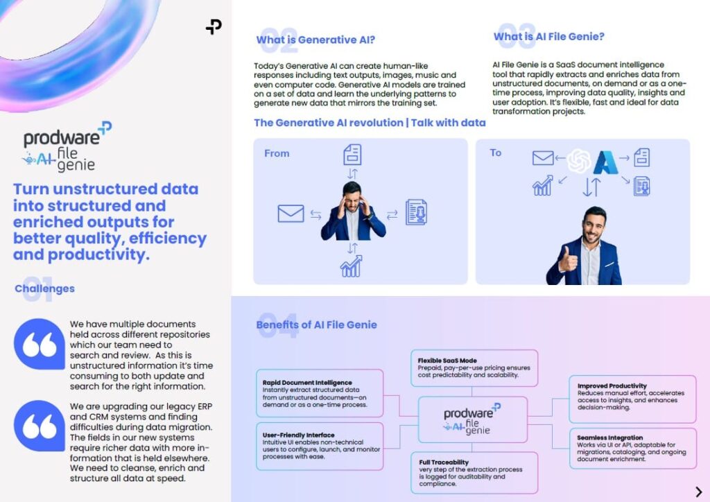 ai file genie brochure image