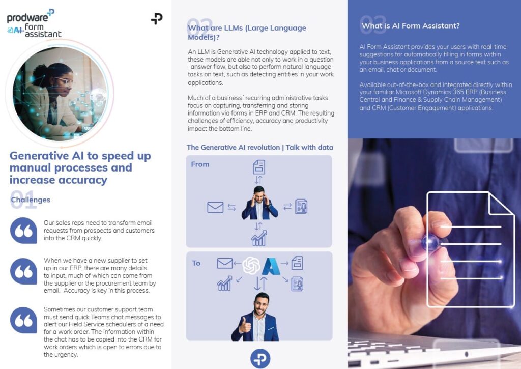 ai form assistant brochure image