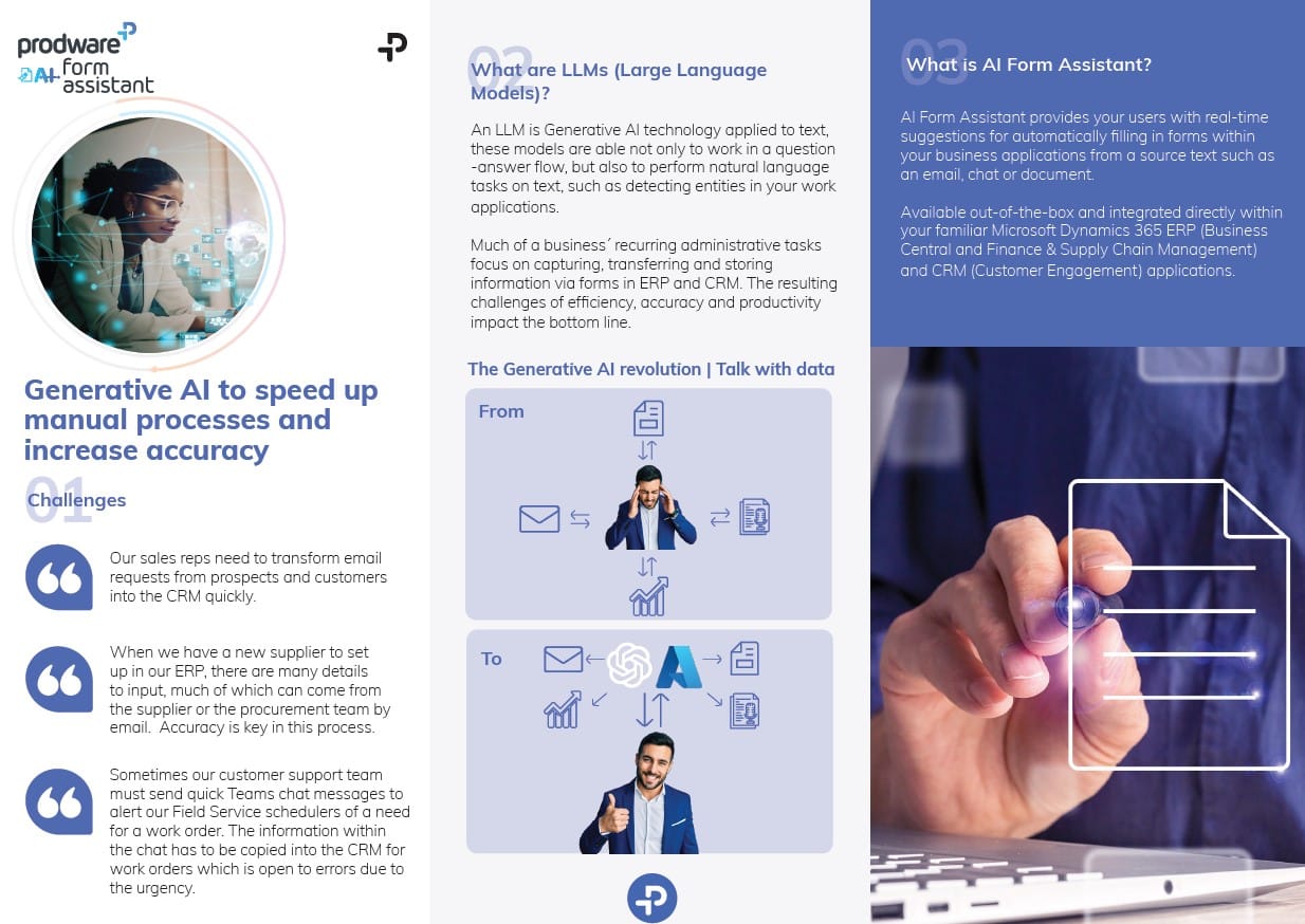 ai form assistant brochure image