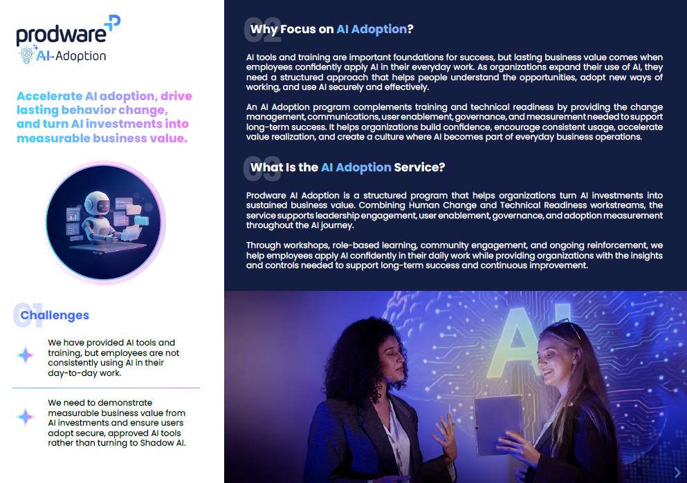 Prodware AI Adoption