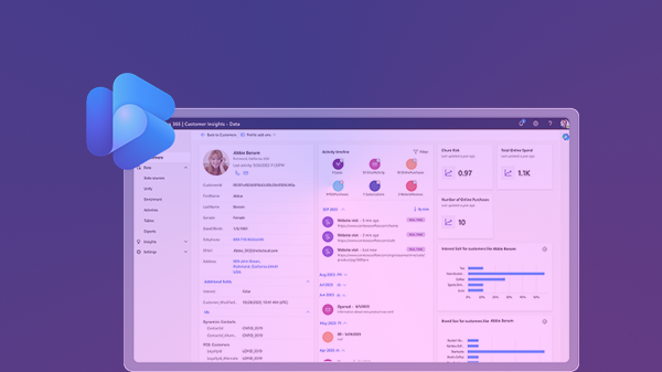 Microsoft Dynamics 365 Customer Insights Data